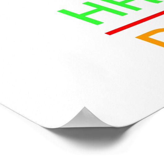 Poster Rapport d'exécution à domicile (Coin)