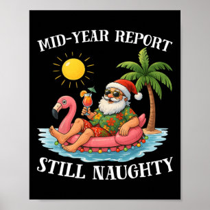 Poster Rapport semestriel Toujours méchant Noël en juille