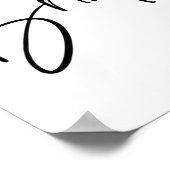 Poster Rapprocher Se Préparer Pour La Mariée Mariage Et G (Coin)