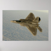 Poster Rapteur F-22 (Devant)