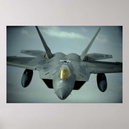 Poster Rapteur F-22 (Devant)