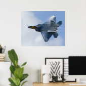 Poster Rapteur F-22 (Bureau à domicile)