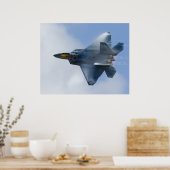 Poster Rapteur F-22 (Cuisine)