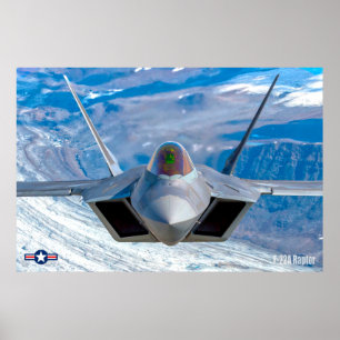POSTER RAPTEUR F-22A