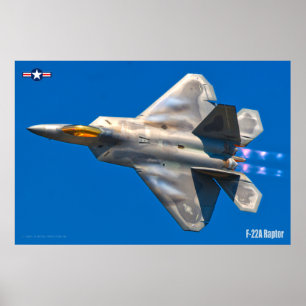 POSTER RAPTEUR F-22A