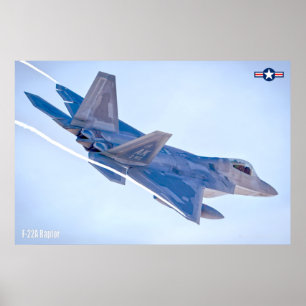 POSTER RAPTEUR F-22A