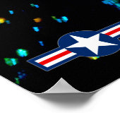 POSTER RAPTEUR F-22A (Coin)