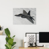 Poster Rapteur F-22A (Bureau à domicile)