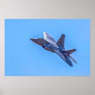 Poster Raptor F-22A de Lockheed Martin