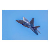 Poster Raptor F-22A de Lockheed Martin (Devant)