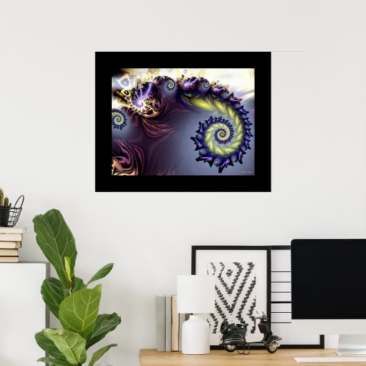 Poster Rapunzel (Bureau à domicile)