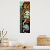 Poster Rapunzel dans Rococo conte gothique Art Imprimer (Cuisine)