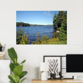 Poster Raquette Lank in the Adirondack print 08 229 (Bureau à domicile)