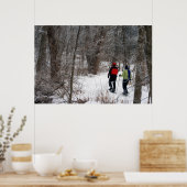 Poster Raquettes hivernales (Cuisine)