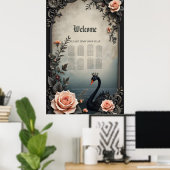 Poster Rare as a black swan, timeless as true love. (Bureau à domicile)