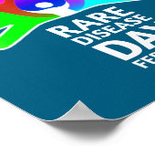 Poster Rare Disease Awareness Shirt - Rare Diseases Day 2 (Coin)