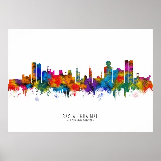 Poster Ras Al-Khaimah UAE (Devant)