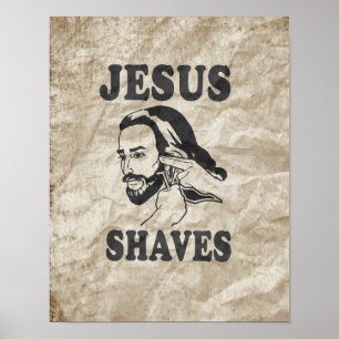 POSTER RASAGES DE JÉSUS