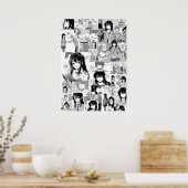 Poster Rascal ne rêve pas de lapin fille Senpai manga c (Cuisine)