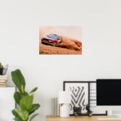 Poster Rassemblement Chine, Mitsubishi Evo (Bureau à domicile)