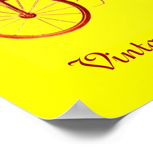 Poster Rassemblement de voitures anciennes, brun jaune (Coin)