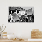 Poster Rassemblement pour les sans-abri (Cuisine)