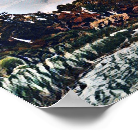 Poster Rassembler des nuages de tempête (Coin)