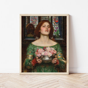 Poster Rassembler Ye Rosebuds   John William Waterhouse