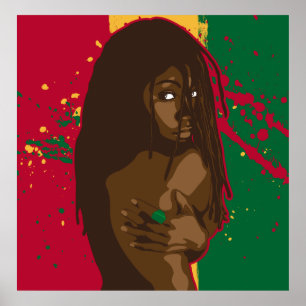 Poster Rasta Girl