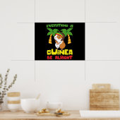 Poster Rasta Guinea Pig (Cuisine)
