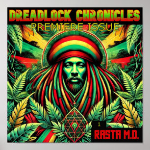 Poster Rasta M.D. DreadLock Chronicles Numéro 1 couvertur