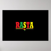 POSTER RASTA REGGAE (Devant)