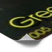 POSTER RASTA VERT (Coin)