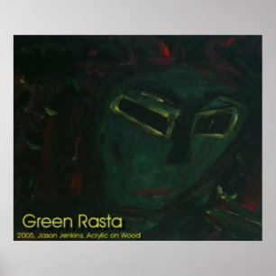 POSTER RASTA VERTE