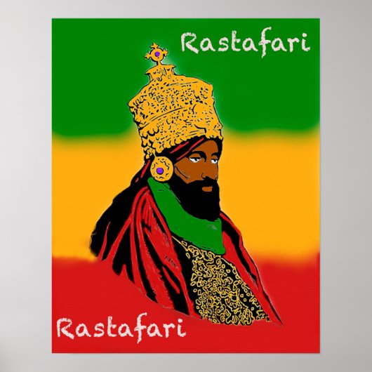 Poster Rastafari (Devant)