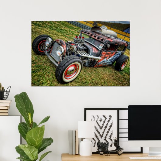 Poster Rat (Bureau à domicile)