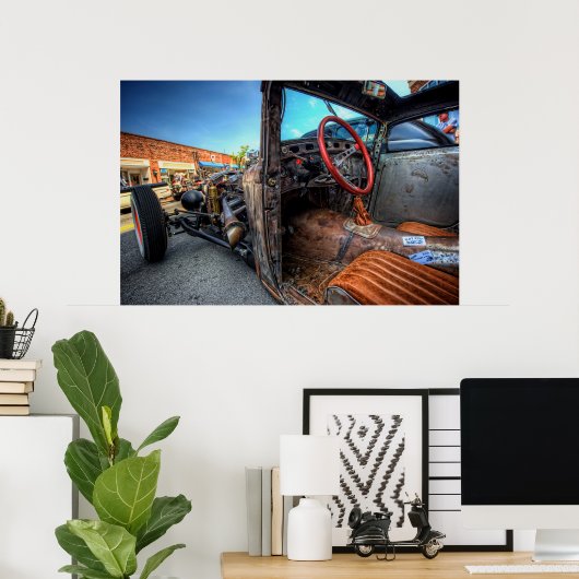 Poster Rat (Bureau à domicile)