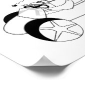 Poster Rat de coloriage (Coin)