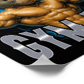 Poster Rat de gym certifié (Coin)
