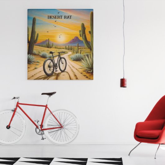 Poster Rat du désert, personnalisable