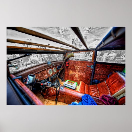 Poster Rat Rod Intérieur (Devant)
