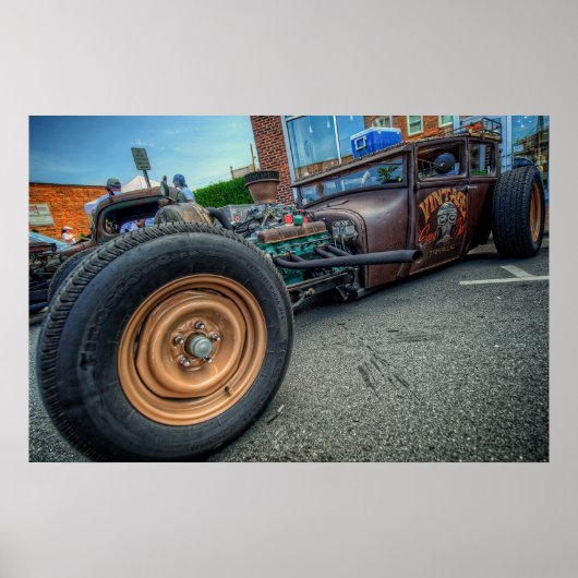 Poster Rat vintage (Devant)