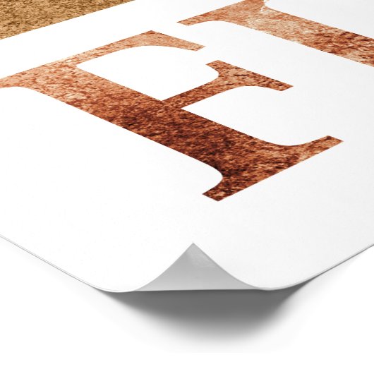 Poster Ratio d'or, spirale de Fibonacci (Coin)