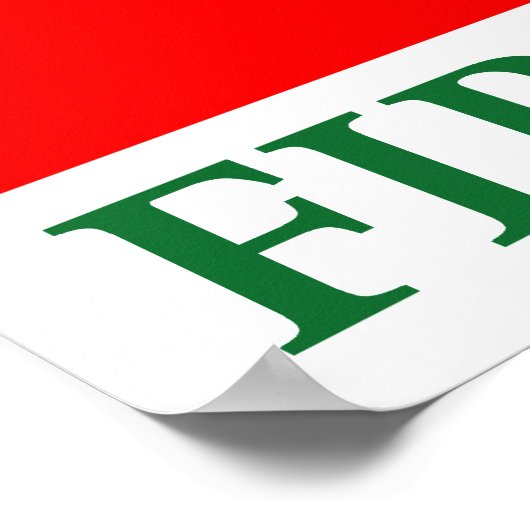 Poster Ratio d'or, spirale de Fibonacci (Coin)