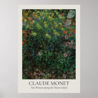 Poster Ratio ISO de l'art mural Vintage Claude Monet