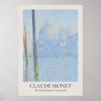 Poster Ratio ISO de l'art mural Vintage Claude Monet