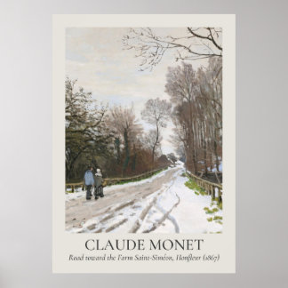 Poster Ratio ISO de l'art mural Vintage Claude Monet