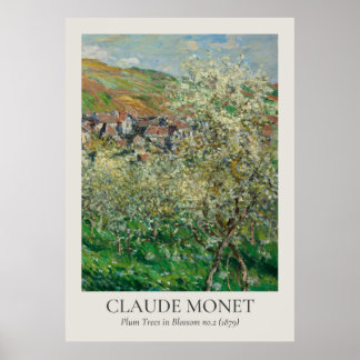 Poster Ratio ISO de l'art mural Vintage Claude Monet