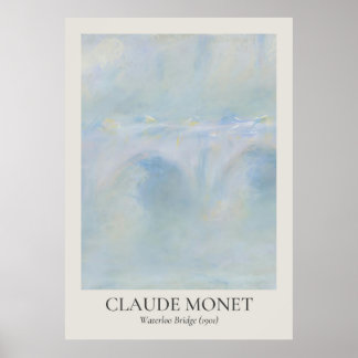 Poster Ratio ISO de l'art mural Vintage Claude Monet