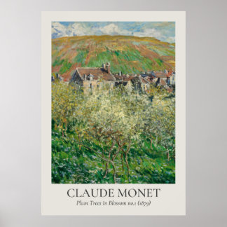 Poster Ratio ISO de l'art mural Vintage Claude Monet